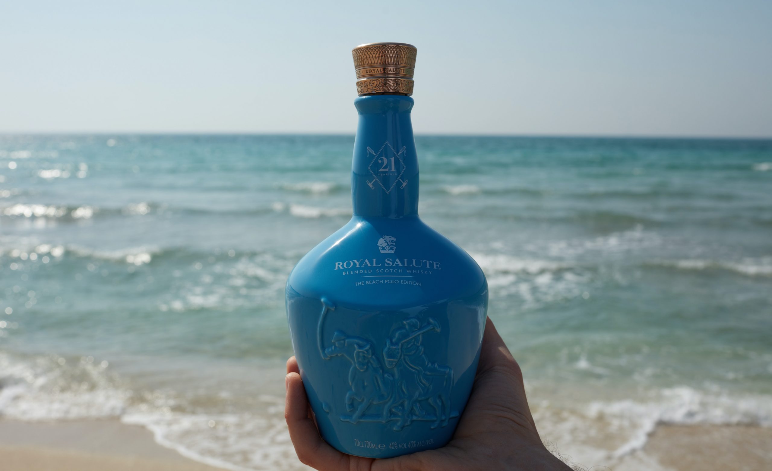 Royal Salute Blended Scotch Whisky The Beach Polo Edition
