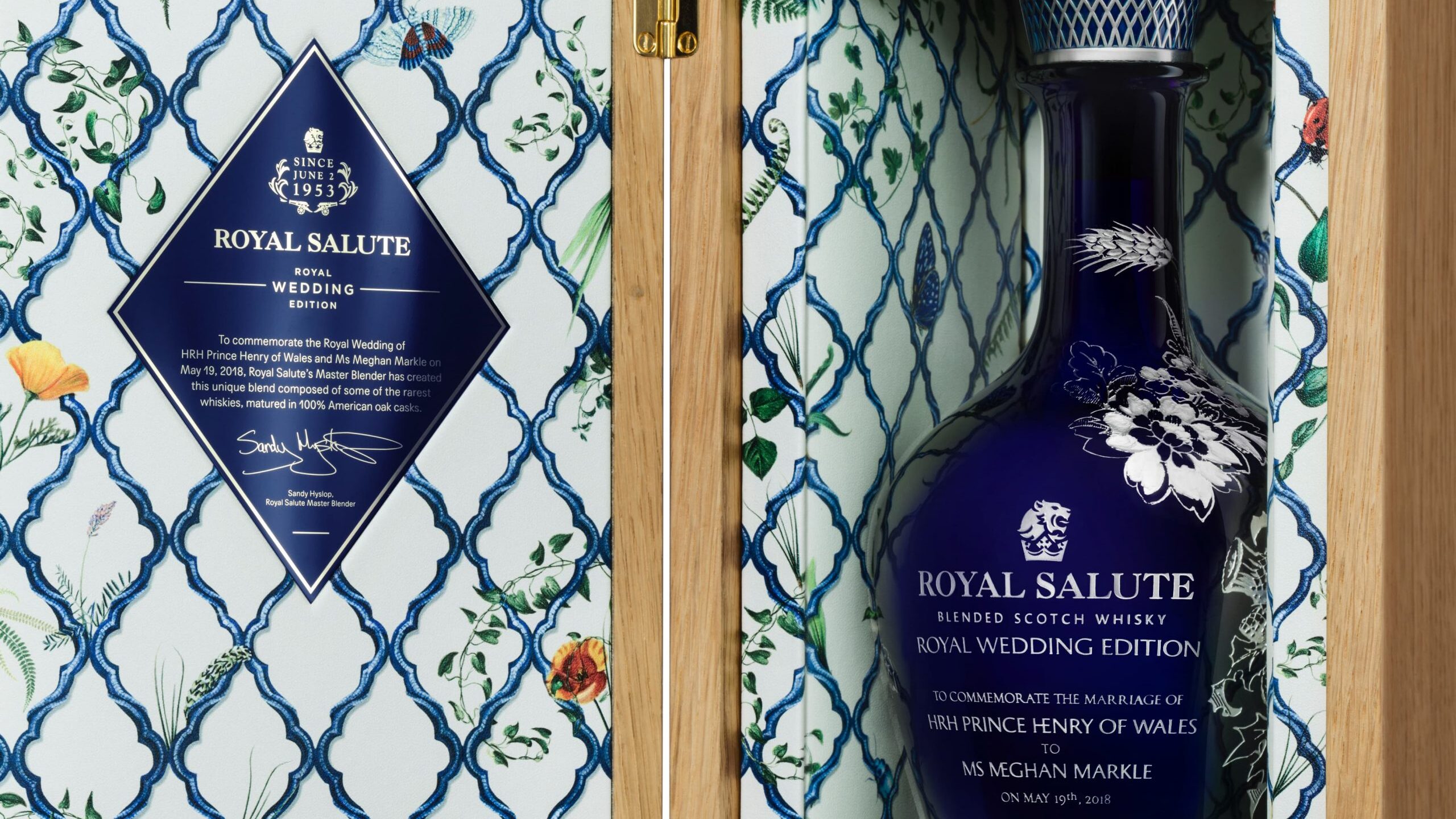 Royal Wedding Edition Whisky - Royal Salute Scotch Whisky